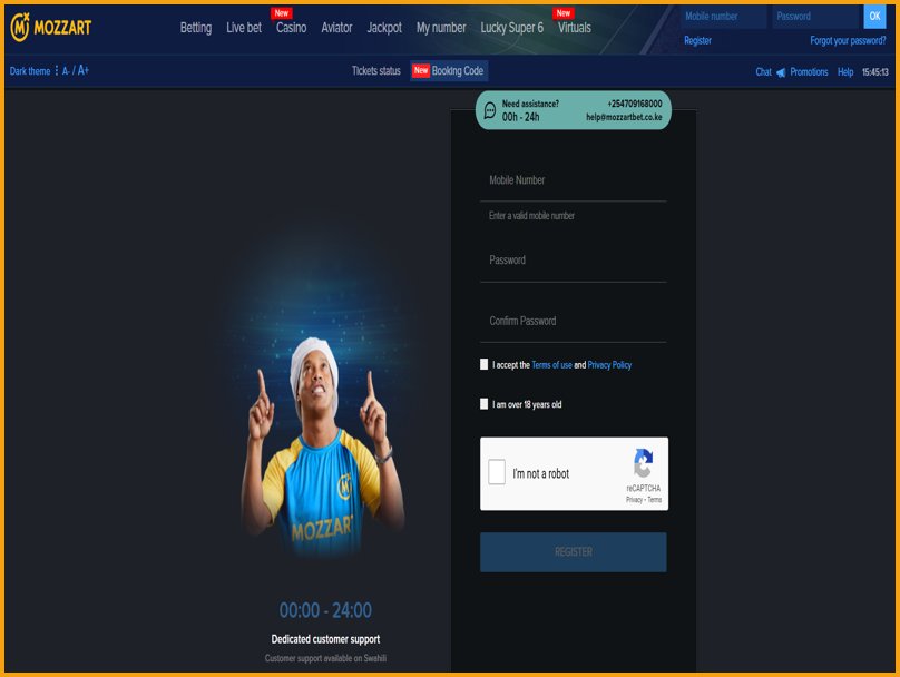 Come registrarsi al Casinò Mozzartbet