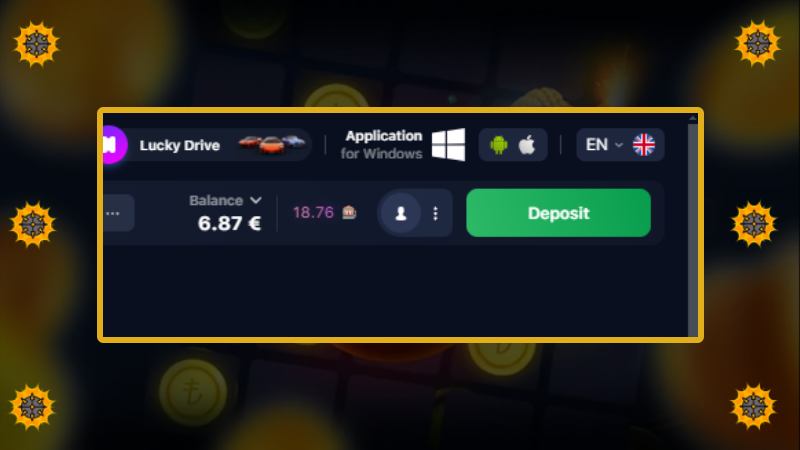 How to make a deposit at casino 1win