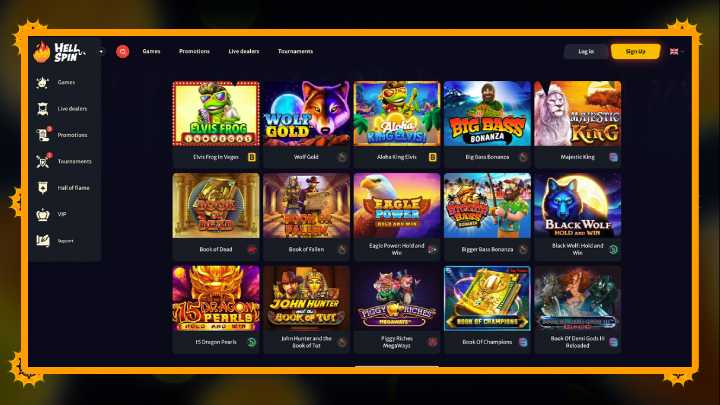 Play Mines in Hell Spin online casino