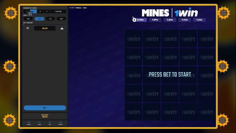 Where to Play the Online Game Mines 1win by Hacksaw Gaming