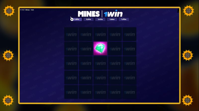 Gaming Features of the Mines 1win Gambling Game