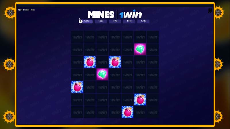 The Theme and Symbols in Mines 1win