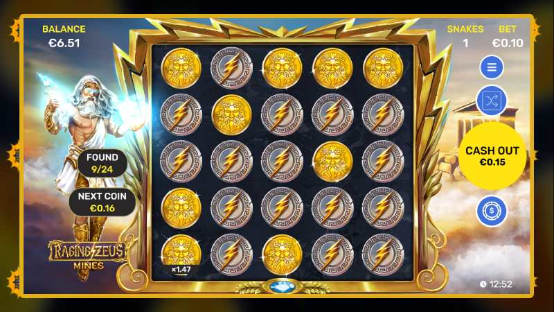 Vorteile und Nachteile des Slots Raging Zeus Mines